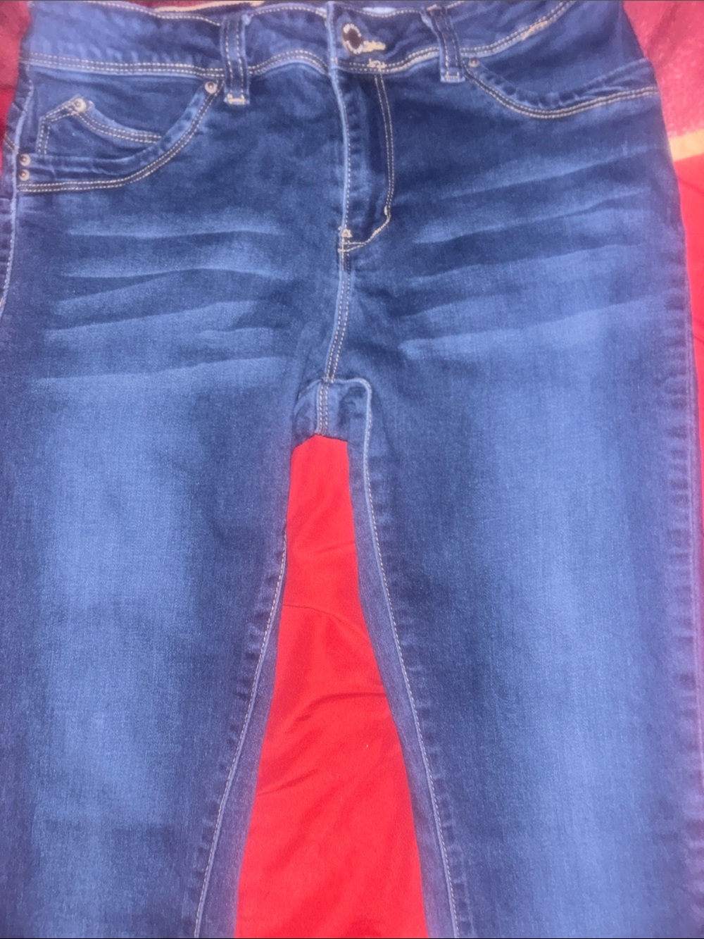 YMI Women's Dark Blue Skinny Jeans